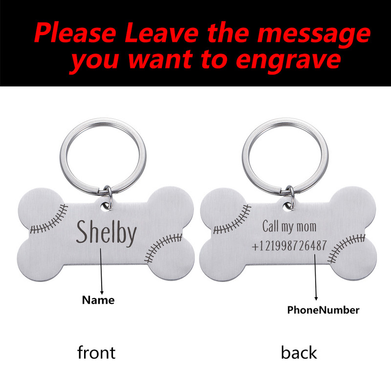 STVK Anti-Lost Custom Pet Id Tag Love Keychain Gyvūnų reikmenys Kačių augintinių antkaklis Individualizuotas šuns vardas Little Bell ошейник для кошек