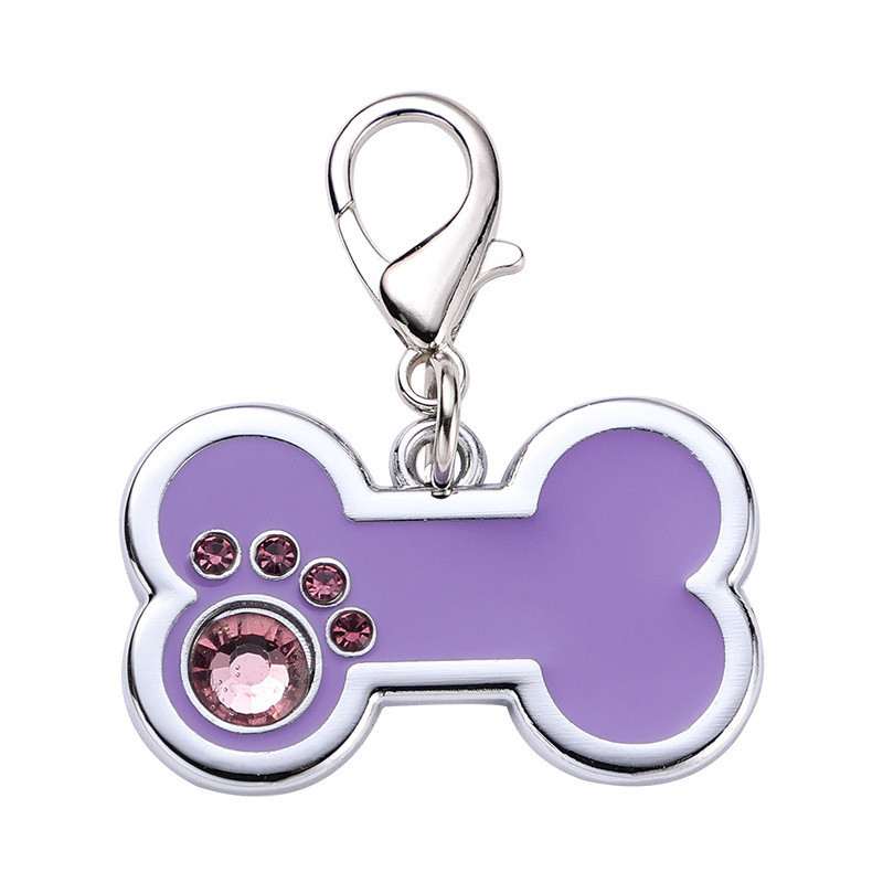 Personalizēta suņa plāksne ar vārda gravējumu Tālruņa ID birka Pielāgojama kaķu kaklarota adrešu birkas kucēnu iejūga drošības piederumi