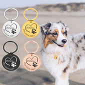 Etichetă personalizată pentru câini, gravură gratuită, etichete de identificare pentru câini, plăcuță de identificare, farfurie pentru buldog francez, accesorii anti-pierdere pentru animale de companie pentru colier de guler