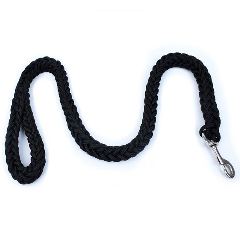 110 cm punutud nailonist suur koerarihm, must roheline, tugev, vastupidav lemmikloomatreeningnöör õues kasutatavad juhtrihmad suurtele koertele prantsuse buldogile