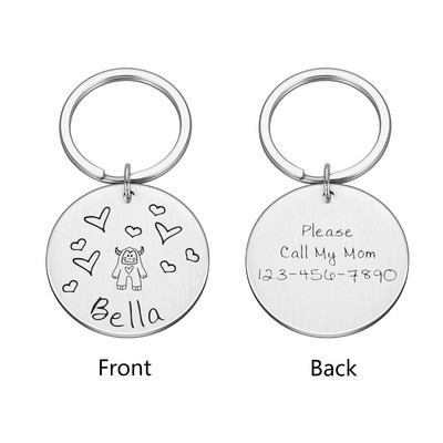 Etichetă de identificare pentru câini de companie, gravată gratuit, etichetă de identificare pentru câini de companie, pandantiv personalizat, etichete cu nume anti-pierdere, etichetă de identificare pentru monstru de pisică, accesorii pentru guler pentru