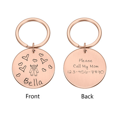 Etichetă de identificare pentru câini de companie, gravată gratuit, etichetă de identificare pentru câini de companie, pandantiv personalizat, etichete cu nume anti-pierdere, etichetă de identificare pentru monstru de pisică, accesorii pentru guler pentru