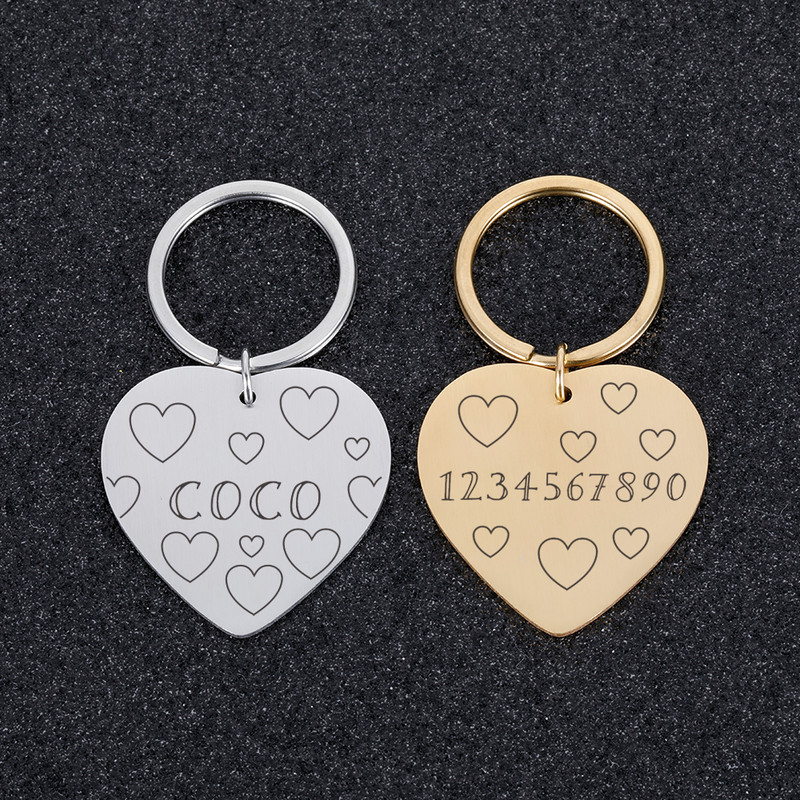 Isikupärastatud kassikoera lemmiklooma ID-sildi võtmehoidja, graveeritud lemmiklooma ID nimi kassikutsikale koera kaelarihma silt ripats võtmehoidja lemmikloomade tarvikud