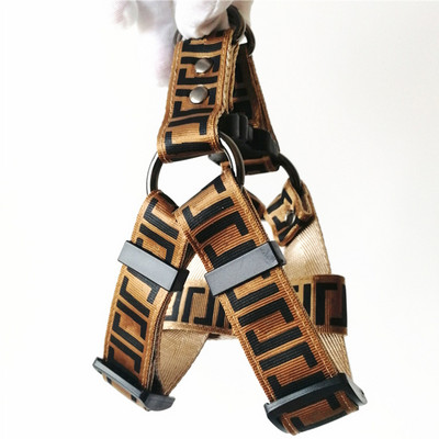 Harnaș pentru câini cu lesă de lux Fashion Versa – zgarda și hamul de lux pentru câini funcționează cu câinii mici, mijlocii și mari