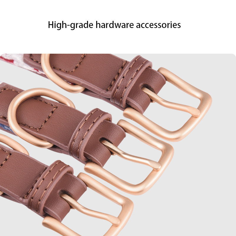 Austa čeka mājdzīvnieka kakla siksna, regulējama suņa kaklasiksna, ērta un elpojoša ar augstas kvalitātes aparatūru vidēja izmēra kucēnam un kaķim