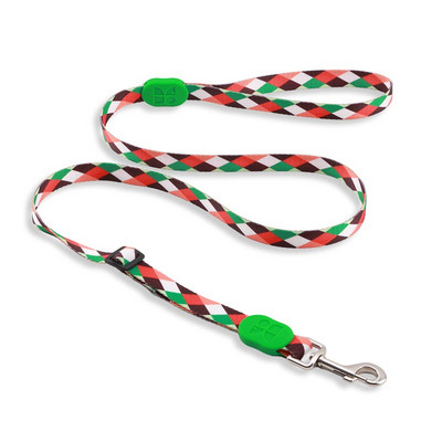 HamshMoc Lesă de câine reglabilă, model din nailon, fără încurcături, Lesă puternică pentru un câine, mic, mare, plimbare, alergare Dla Psa