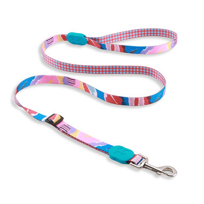 HamshMoc Lesă de câine reglabilă, model din nailon, fără încurcături, Lesă puternică pentru un câine, mic, mare, plimbare, alergare Dla Psa