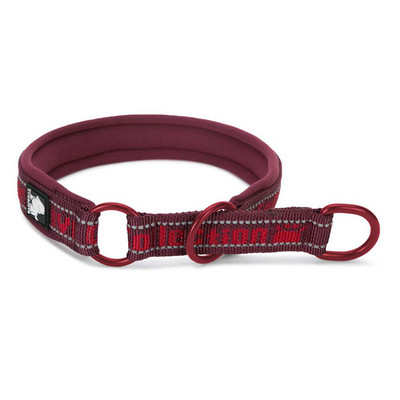 Guler pentru câini din neopren Truelove, nailon, 3M, cu lanț reflectorizant, pentru câini de companie mici, mijlocii mari, cățeluș, moale, reglabil, portocaliu