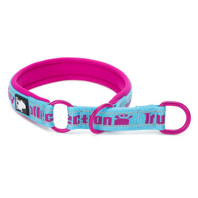 Guler pentru câini din neopren Truelove, nailon, 3M, cu lanț reflectorizant, pentru câini de companie mici, mijlocii mari, cățeluș, moale, reglabil, portocaliu