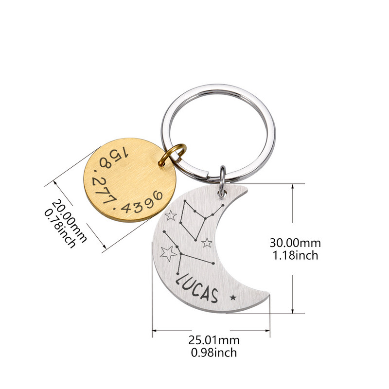 Nume personalizat Adresă Tel Pet Pisică Câini Etichete de identificare Plăcuță de identificare din oțel inoxidabil de înaltă calitate Accesorii pentru guler cu pandantiv anti-pierdere