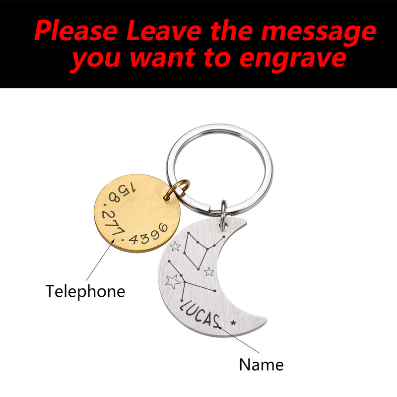 Nume personalizat Adresă Tel Pet Pisică Câini Etichete de identificare Plăcuță de identificare din oțel inoxidabil de înaltă calitate Accesorii pentru guler cu pandantiv anti-pierdere