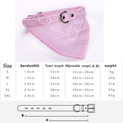 Ρυθμιζόμενη πετσέτα για κατοικίδια χαριτωμένα κουτάβια γάτα με τριγωνικό κολάρο Σκυλιά με στάμπα μαντήλι λουριά γιακά Κασκόλ λαιμού σκύλου με δαχτυλίδια D