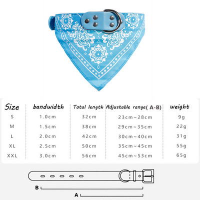Ρυθμιζόμενη πετσέτα για κατοικίδια χαριτωμένα κουτάβια γάτα με τριγωνικό κολάρο Σκυλιά με στάμπα μαντήλι λουριά γιακά Κασκόλ λαιμού σκύλου με δαχτυλίδια D
