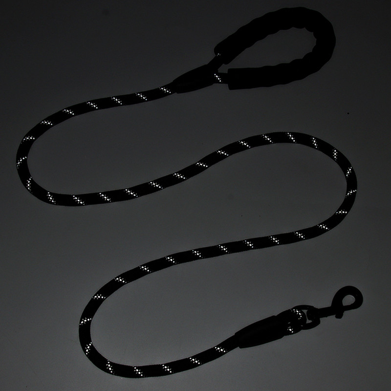 2022 Frânghie pentru mâna câinelui frânghie rotundă reflectorizată din nailon frânghie pentru mâna pentru explozie, accesorii pentru animale de companie, lanțul câinelui
