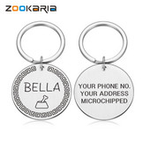 Ετικέτες ταυτότητας κατοικίδιων εξατομικευμένες ετικέτες γάτας σκύλου Χαραγμένες ετικέτες γάτα σκύλος Κουτάβι Όνομα ταυτότητας κατοικίδιου Κολάρο Ετικέτα Κρεμαστό Αξεσουάρ κατοικίδιων Κρεμαστό Ετικέτες σκύλου