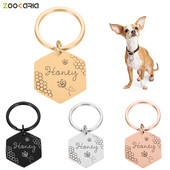 Etichetă personalizată pentru pisici Etichete personalizate pentru pisicuțe pentru animale de companie Accesorii pentru zgarda pentru animale de companie, cu gravat gratuit, cu nume din oțel inoxidabil, guler de identificare pentru câine.