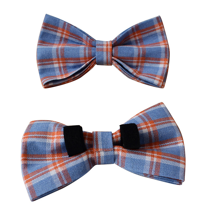 Ogrlica za pse Luksuzni dizajnerski set uzica za kućne ljubimce Gratis gravirana mašna Pojas za pseći vrat Dodaci za mačke Božićna ogrlica za pse Mašna rešetka 09