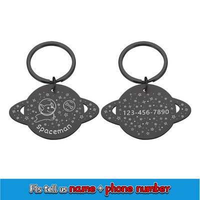 Προσαρμοσμένα αξεσουάρ για κολάρο κατοικίδιων σκύλων για κουτάβι γάτας Χαραγμένη ετικέτα με χαραγμένη ετικέτα κατοικίδιου σκύλου Κρεμαστό χονδρικό εμπόριο