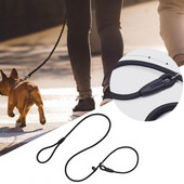 50% Dropshipping! Σχοινί έλξης κατοικίδιων ζώων σε σχήμα P αλυσίδας κατά του δαγκώματος σκληρότητα καλές προμήθειες για κατοικίδια με σχοινί έλξης για σκύλους