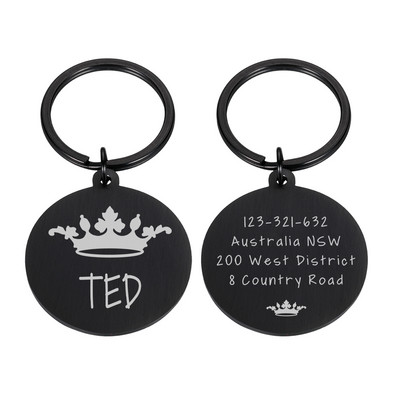 Ετικέτες ταυτότητας για σκύλους κατοικίδιων ζώων Αξεσουάρ κολάρου γάτας Διακόσμηση ταυτότητας κατοικίδιων ετικέτες σκύλου Κολάρες από ανοξείδωτο χάλυβα Ετικέτα γάτας Προσαρμοσμένη ετικέτα Δωρεάν Χαρακτική