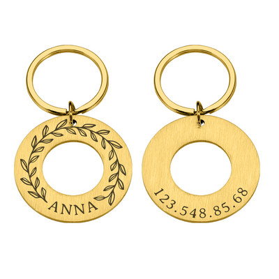 Isikupärastatud koera ID-sildid Kaelarihma ID-sildid Kohandatud graveeritud kaelakee-kett-arm Koerte sildi nimi Tooted Lemmikloomatarvikud