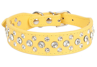 Μικρές γάτες Σκύλοι Κολάρα στρας Τσιουάουα Κολιέ για κατοικίδια Αξεσουάρ Κολάρο Κουτάβι Προμήθειες animaux αξεσουάρ chien