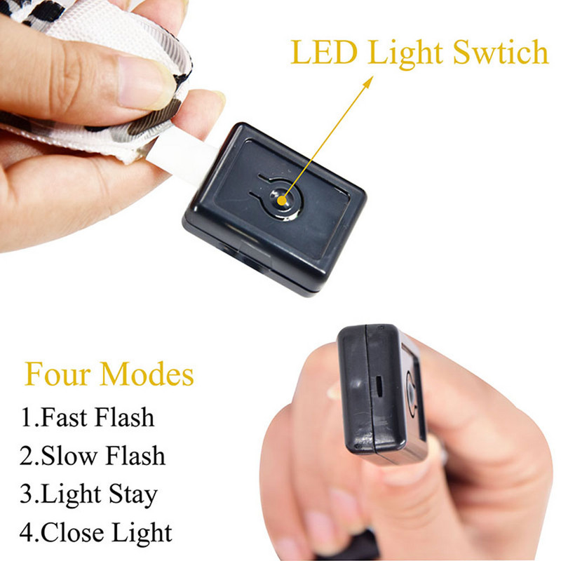 LED нашийник за кучета Светещи продукти за домашни любимци Безопасен камуфлаж Стилно мигащо светещо колие Аксесоари за домашни любимци