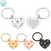 Kohandatavad koera kaelarihma aadressisildid koertele Medal graveeringuga nimega Kassipoja kutsika tarvikud Isikupärastatud kassi kaelakee kett