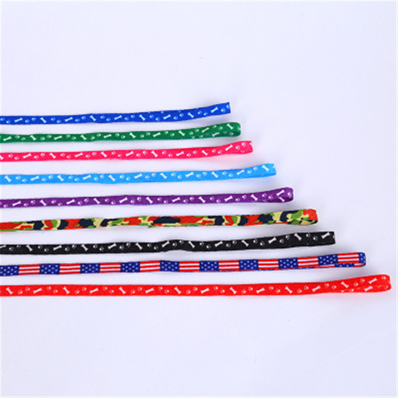 12 odabira boja Ogrlica za pse za kućne ljubimce Povodac Mekani pojas za hodanje mačaka za kućne ljubimce Olovo Šareno i izdržljivo uže za vuču Najlon 120 cm