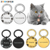 Etichete de identificare personalizate pentru câini Etichete de identificare pentru guler Colier gravat personalizat Articole de farmec pentru etichetă pentru câine Produse cu nume Accesorii pentru animale de companie