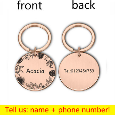 Etichete de identificare personalizate pentru câini Etichete de identificare pentru guler Colier gravat personalizat Articole de farmec pentru etichetă pentru câine Produse cu nume Accesorii pentru animale de companie