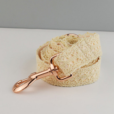 Guler de dantelă, fără gravare, set de lesă pentru guler de câine, pentru colier mediu mare pentru animale de companie, accesorii de nuntă pentru câini, zgarda pentru femeie