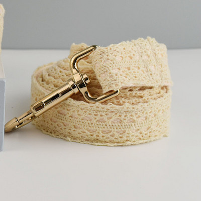 Guler de dantelă, fără gravare, set de lesă pentru guler de câine, pentru colier mediu mare pentru animale de companie, accesorii de nuntă pentru câini, zgarda pentru femeie