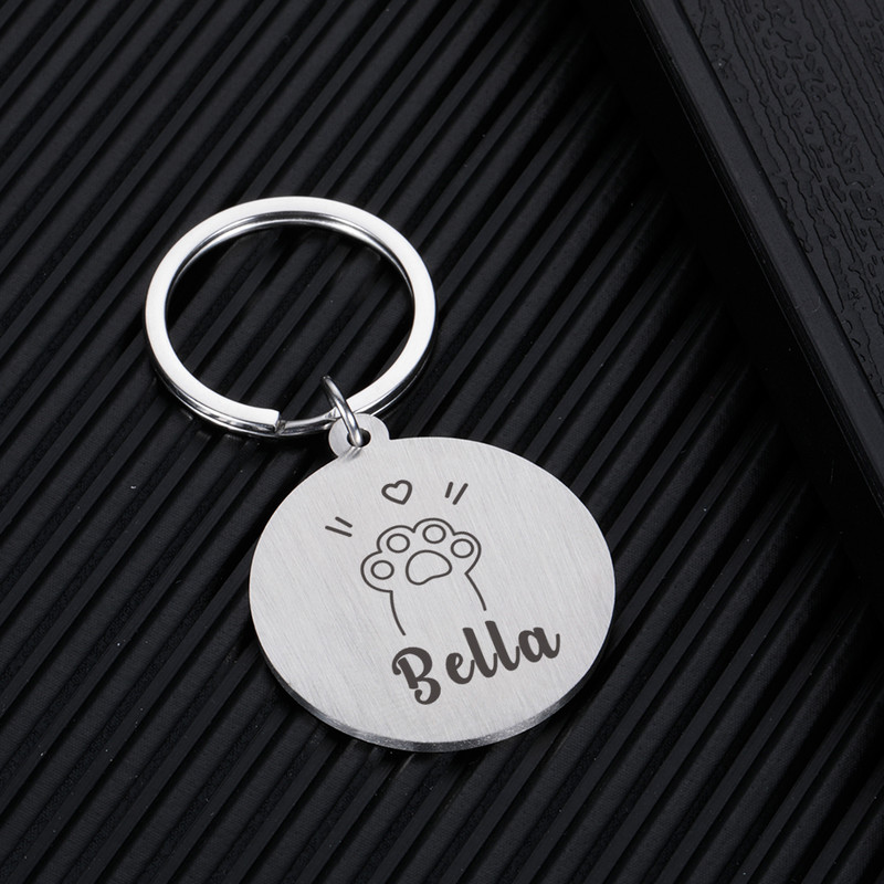 Isikupärastatud lemmikloomakoerte nimesildid Kohandatud kutsika ID sildi kaelarihm koertele Graveerimine nimesilt Kadumisevastased tarvikud Dropshipping