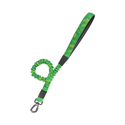 Lesă retractabilă pentru câini, care absoarbe șocurile, lesă puternică, anti-alunecare, cu mâner confortabil, potrivită pentru mers și alergare