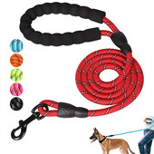 Reflektirajuće uže za velike pse Izdržljiv povodac za velike pse Hodanje Ogrlica za velike pse Jača prianjanje Okrugli najlonski srednji povodac za pse