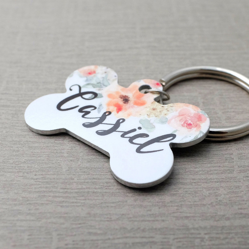 Etichetă personalizată pentru câine Etichetă cu nume de identificare pentru câine de companie personalizată pentru câine de companie.