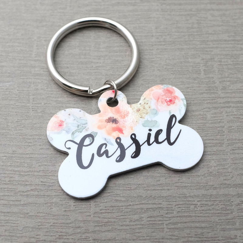 Etichetă personalizată pentru câine Etichetă cu nume de identificare pentru câine de companie personalizată pentru câine de companie.