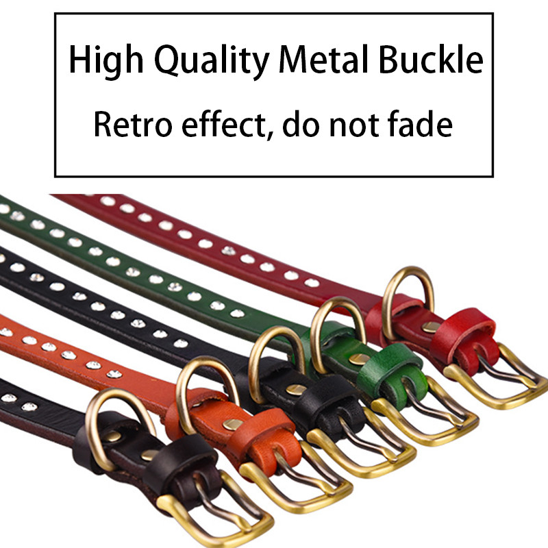 Guler din piele pentru câini cu diamante mic, mediu, mare, câini, guler reglabil, perro pentru buldog, pug, pitbull, dobermann, accesorii