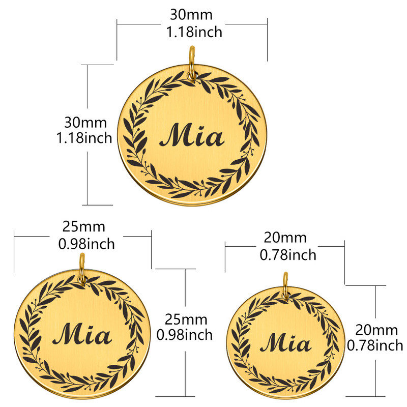 Etichetă personalizată din oțel inoxidabil pentru câine, pisică, nume de cățeluș, etichetă personalizată pentru guler pentru animale de companie, etichetă personalizată pentru pisici, etichetă cu gravură pentru animale de companie
