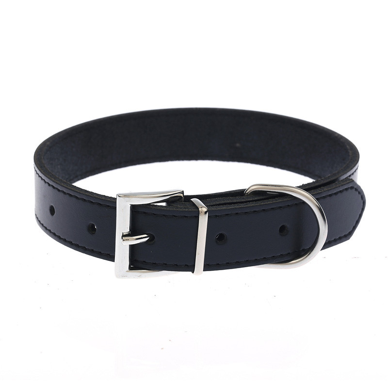 Īstas ādas suņu kaklasiksna Vienkārša dizaina Čivavas maza suņa kaklasiksna Regulējama kaķa kakla siksna Ādas svina kakla siksna perro petshopXS-XL