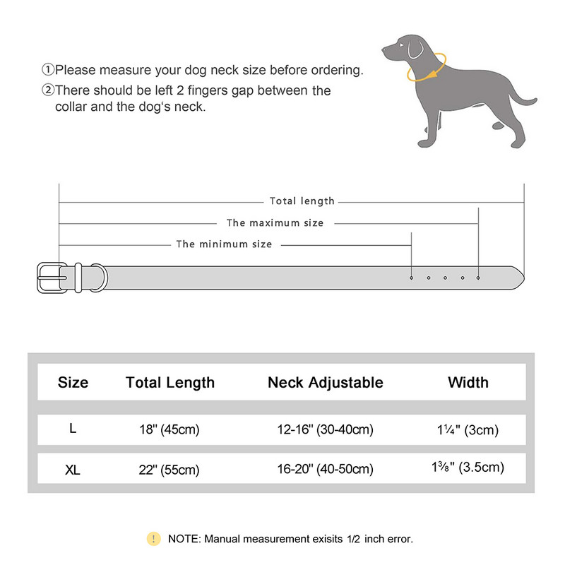 Ogrlica za pse od kravlje kože Prava koža Ogrlice za velike pse Labrador Ogrlice za kućne ljubimce Pribor za srednje velike pse Njemački ovčar