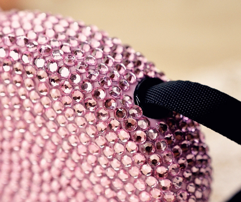 Прибираща се каишка за кучета за малки и средни кучета Puppy Cat Lead with Rhinestone Pet Walking Leash Автоматично удължаващо се найлоново въже