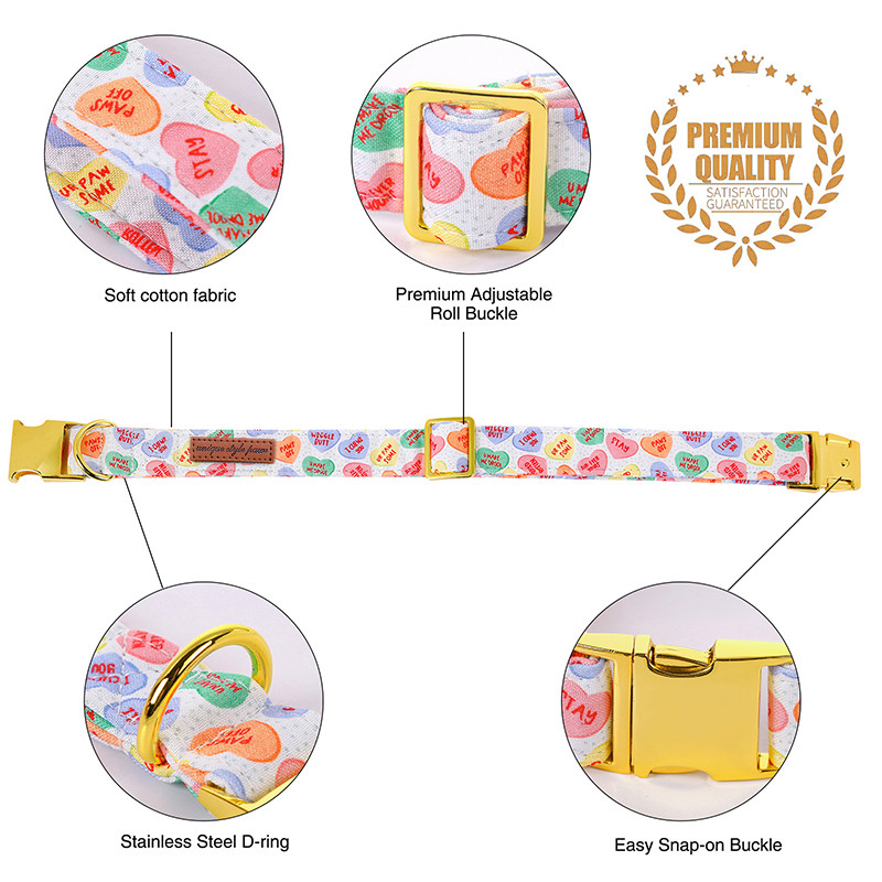 Unikaalse stiiliga käpad, graveeritud roosa Valentine koera kaelarihm kaarega värvilise südamega lemmiklooma kaelarihm lillega koera kaelarihm suur keskmine väike koer