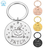 Etichetă personalizată pentru câine, din oțel inoxidabil, etichete de identificare gravate cu numele pentru zgarda de câine.