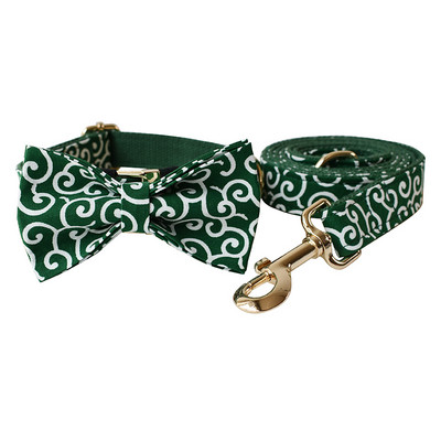Δωρεάν Engrave Bow Dog Collar Labrador Bull Bowknot γιακά κατοικίδιων Ζωντανών λουριών Ρυθμιζόμενη πόρπη Αξεσουάρ γαλλικό τρίχρωμο