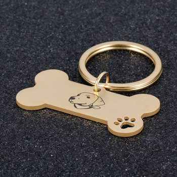 Προσαρμόσιμο κολάρο σκύλου Ετικέτες ID Σκύλος Μετάλλιο με χαρακτικό όνομα Διεύθυνση Εξατομικευμένο κουτάβι λουρί Πινακίδα κατοικίδιων ζώων Προμήθειες προϊόντων
