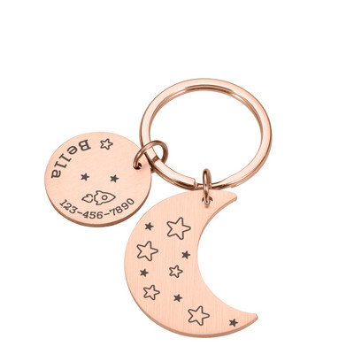 Accesorii pentru cărți de identitate anti-pierdute pentru animale de companie Personalizați etichetă pentru câine Numele telefonului Placă de identificare pentru zgarda de câine mare, personalizat, pentru etichete pentru pisici