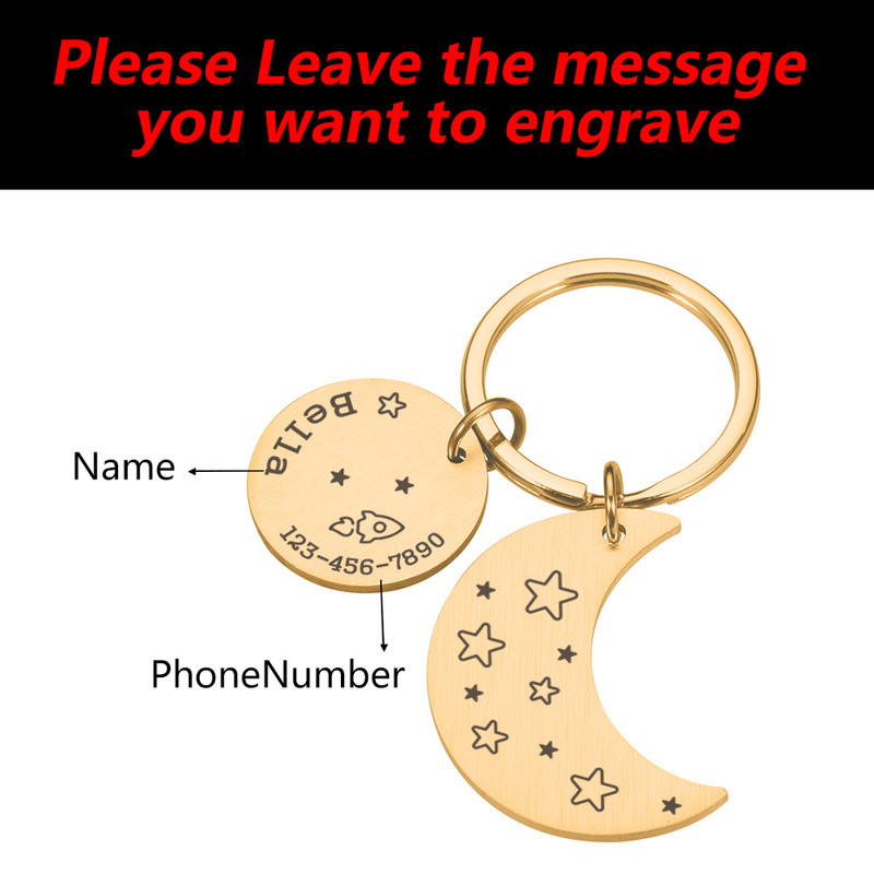 Accesorii pentru cărți de identitate anti-pierdute pentru animale de companie Personalizați etichetă pentru câine Numele telefonului Placă de identificare pentru zgarda de câine mare, personalizat, pentru etichete pentru pisici