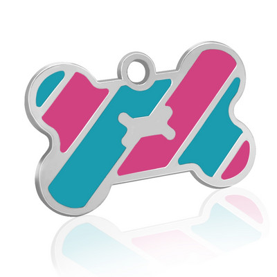 Εξατομικευμένη ετικέτα ονόματος κατοικίδιου για σκύλους Προσαρμοσμένα σκυλιά κουταβιού Κοκάλινα ετικέτες Αξεσουάρ Χαραγμένο μενταγιόν κατά της απώλειας Ετικέτα γιακά κατοικίδιων ζώων